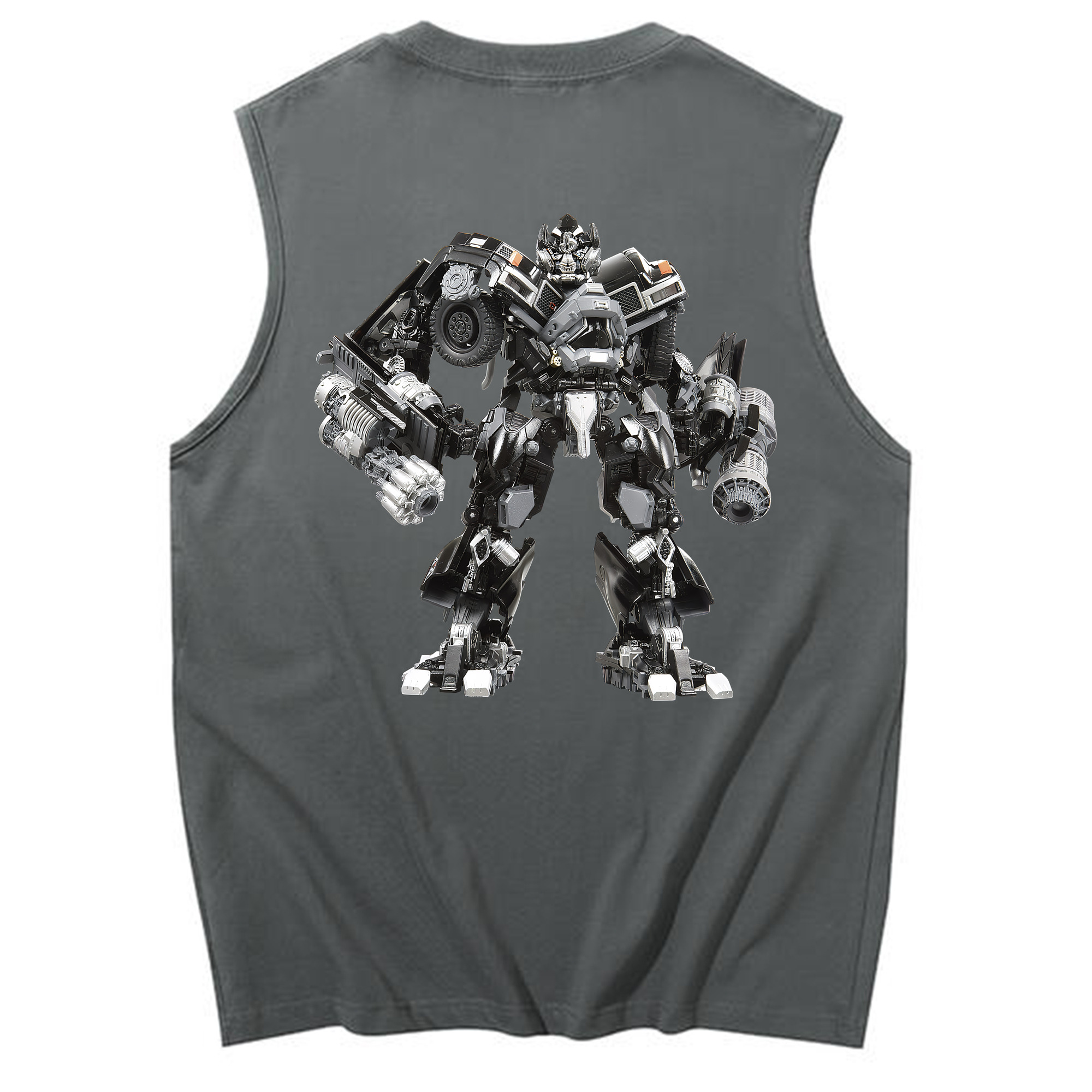 （画像用） Transformers トランスフォーマー コットン100％タンクトップ（背面プリント）
